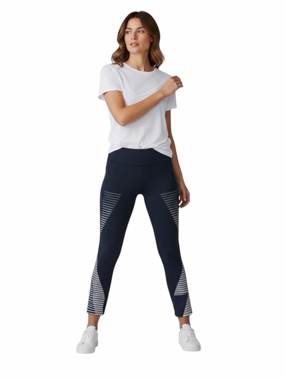 Nike DriFit Power Epic Run Crop Tight Size X-Small
